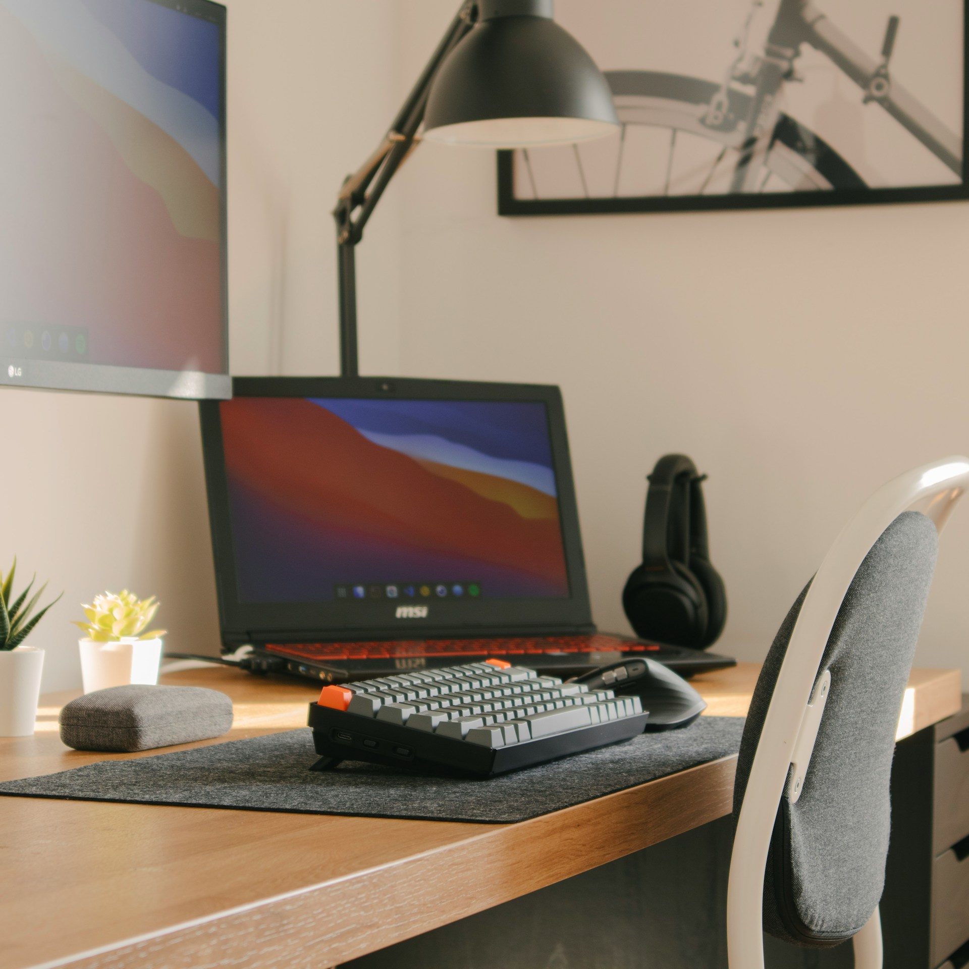 Felt&Cork Desk Mat – comfort, clarity, and sustainable design